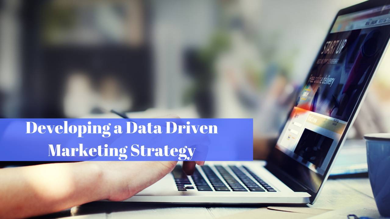 Data-Driven Marketing - Developing data-driven marketing strategy