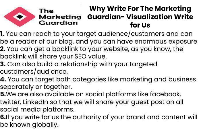Why Write For The Marketing Guardian- Visualization Write for Us
