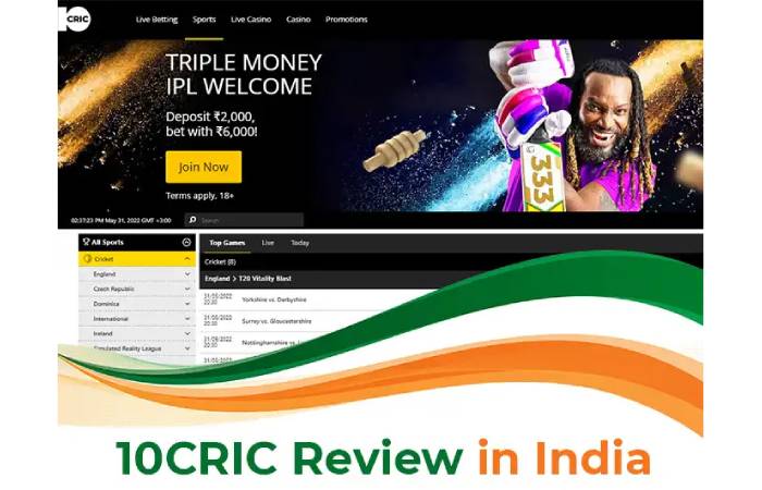 10Cric India l 10Cric Sport and Casino Review 2022