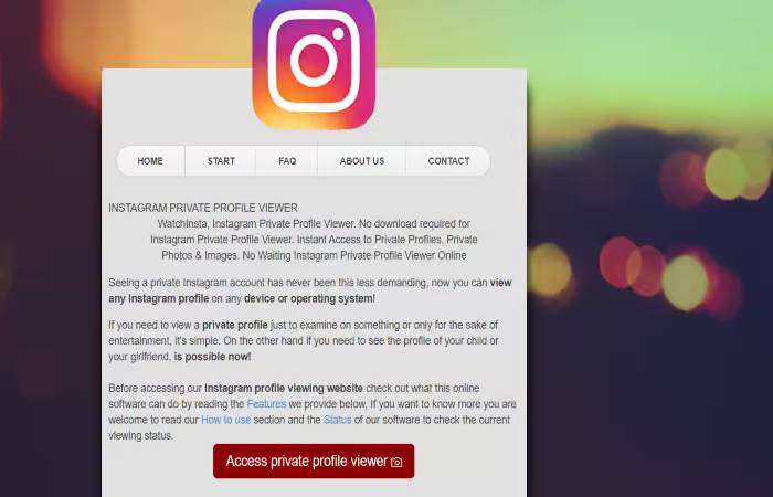 Private Account Viewer Instagram